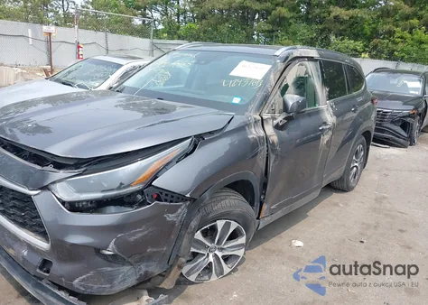 2021 Toyota Highlander Xle из США, поврежденный, VIN 5TDGZRBH0MS119455